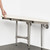 Wall Mount Folding Right-Handed Transfer Bench