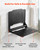 Shower Seat Wall Mounted, 17.8" Folding Shower Bench