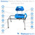 Shower Chair Bath Transfer Bench with Swivel Padded Bath Tub
