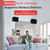 Waterproof Wireless Bluetooth Speaker - 6.5 Inch Pair 2-Way Weatherproof