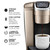 Single Serve K-Cup Pod Coffee Maker, with Strength and Temperature Control