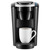 Compact Single-Serve K-Cup Pod Coffee Maker, with 3 Brew Sizes, Smart Start Feature