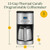 Programmable PerfecTemp Thermal Carafe Coffee Machine with 1-4 Cup Setting