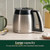 Programmable PerfecTemp Thermal Carafe Coffee Machine with 1-4 Cup Setting