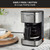 KRUPS Simply Brew Compact 5 Cup Coffee Maker: Stainless Steel Design