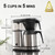 Bonavita 5 Cup Drip Coffee Maker Machine, One-Touch Pour Over