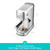 Espresso Machine 20 Bar, Compact Espresso Maker with Steam Milk Frother, Stainless Steel