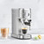 Espresso Machine 20 Bar, Compact Espresso Maker with Steam Milk Frother, Stainless Steel