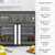 Martha Stewart French Door Air Fryer Toaster Oven Combo, 34QT Countertop Convection