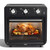 SMIRLY 6-in-1 Air Fryer Toaster Oven Combo, 27QT Convection Oven Countertop
