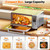 Nuwave Bravo Pro Convection Air Fryer Toaster Oven Combo