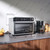 12‑in‑1 Countertop Air Fryer Toaster Oven Combo, 360° Turbo Convection