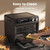 SMIRLY Digital Air Fryer Toaster Oven Combo, 27QT Convection Countertop Oven