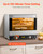 VEVOR Commercial Convection Oven, 66L/60Qt, Half-Size Conventional Oven Countertop