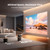 Portable Mini Movie Short Throw Projector Outdoor with Built-in Apps Auto Focus for Home Theater Bedroom Ceiling