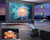 ELEPHAS Smart 4K Projector with WiFi and Bluetooth - Compatible with Netflix, Prime Video, YouTube, Dust-Proof Sealed