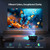 NexiGo PJ40 (Gen 3) Projector with WiFi and Bluetooth, D65 Calibrated, Native 1080P, 4K Supported, Projector for Outdoor Movies
