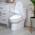 Bidet Toilet Seat in Elongated White | Endless Warm Water | Automatic Lid and Seat