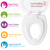Toilet Seat with Built-In Potty Training Seat, Slow-Close, Removable