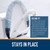 Toilet Lid Cover, Machine Washable Covers, 17.5x15, Stays in Place Rubber
