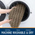 Toilet Lid Cover, Stays in Place Rubber Backing