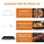 NUWAVE Bravo XL Air Fryer Convection Toaster Oven Countertop