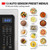 Toshiba Air Fryer Combo 4-in-1 Countertop Microwave Oven, Smart Sensor, Convection