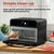 Instant Pot Omni 19QT/18L Toaster Oven Air Fryer, 7-in-1 Functions, Fits 12" Pizza, Crisps, Broils, Bakes, Roasts, Toasts, Warms, Convection