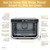 Ninja DT251 Foodi 10-in-1 Smart XL Air Fry Oven, Bake, Broil, Toast, Roast, Digital Toaster, Thermometer, True Surround Convection