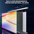 WASJOYE Motorised Projector Screen 120" - 16:9 Electric Projector Screen Wall/Ceiling Mount with Remote Control