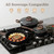 EWFEN 25 Pcs Pots and Pans Set, Nonstick Ceramic Cookware Sets