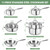 3 Ply Stainless Steel 11-Piece Cookware Set with Lids