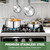 3 Ply Stainless Steel 11-Piece Cookware Set with Lids
