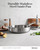 Stainless Steel Cookware Set, 8 Pcs Tir-Ply Pots and Pans Set