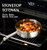 KOCH SYSTEME CS Stainless Steel Cookware Set 17 Piece, Professional 18/10 Stianless Steel Pots and Pans Set, 5-Layer Stainless Base, Oven Safe, Induction Ready, Non-Toxic Kitchen Cookware Set