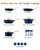 FDN 16Pcs Titanium Pots and Pans Set,Toxic-Free Cookware Set