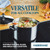 Farberware Classic Stainless Steel Cookware Pots and Pans Set