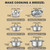 Cook N Home Kitchen Cookware Sets
