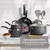 T-Fal Ultimate Hard Anodized Nonstick 10 Piece Cookware Set