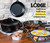 Skillets, Griddle & Dutch Oven Included - PFAS-Free Non-Toxic Cookware - 5-Piece Set