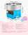 VEVOR Cotton Candy Machine Commercial, 1000W Electric Candy Floss Maker