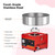 ROVSUN 15 Inch Cotton Candy Machine Commercial