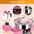 Electric Cotton Candy Machine with Rolling Cart