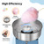ROVSUN 15 Inch Cotton Candy Machine, Candy Floss Maker Electric Cotton Candy Maker w/Cover Stainless Steel Bowl & Sugar Scoop for Home Commercial Party Carnival Birthday