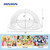 ROVSUN 15 Inch Cotton Candy Machine, Candy Floss Maker Electric Cotton Candy Maker w/Cover Stainless Steel Bowl & Sugar Scoop for Home Commercial Party Carnival Birthday