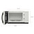 Wonderful Countertop Microwave 1.1 Cu Ft 1000 Watt Sensor Cook