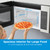 Midea MOR17BSA-SS 1.7 Cu.ft. Over The Range Microwave Oven with Smart Touch Panel