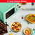 Galanz GLCMKZ07GNR07 Retro Countertop Microwave Oven with Auto Cook & Reheat
