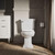 Toilet Seat with Quick-Release Hinges And Quick-Attach Hardware For Easy Clean