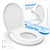 Toilet Seat with Built-In Toddler Seat 16.5" - Soft Close for Child & Adult,